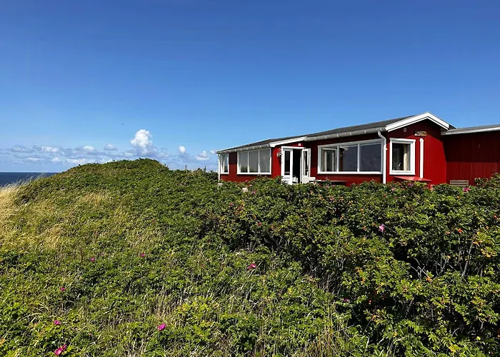 Wooden House With Panoramic View Over Kattegat Hundested